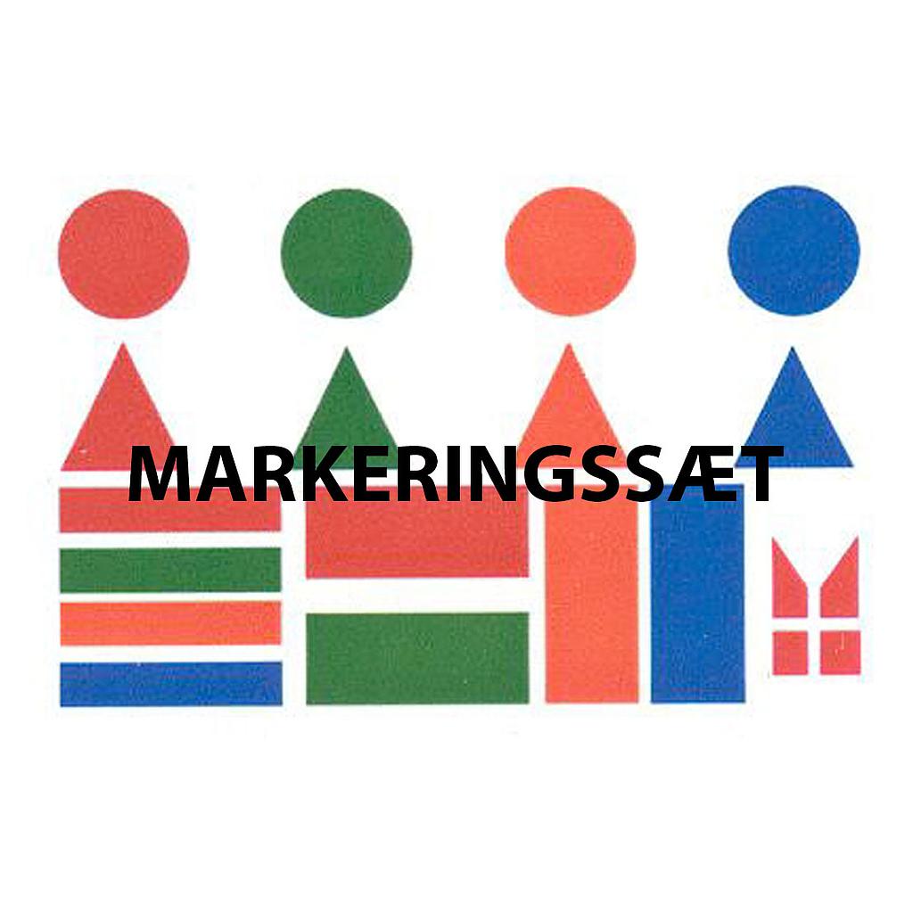 Markering enkelt farver