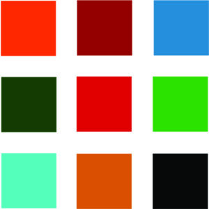 Markering enkelt farver