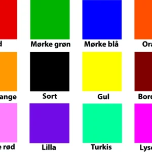 Markering enkelt farver