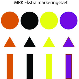 Ekstra Markeringssæt - 6 farver